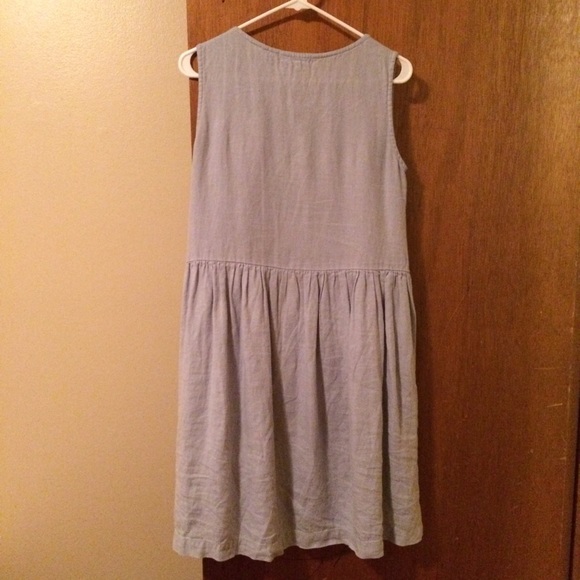 poshmark linen dress